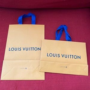 Louis Vuitton shopping bags